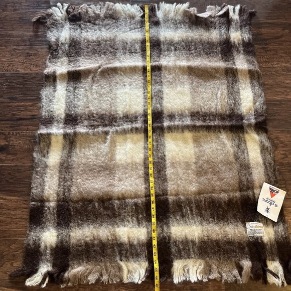 NWT Vintage St. Albans Mohair Blanket - Picture 5 of 7